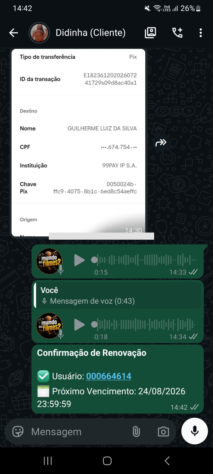 Depoimento Didinha
